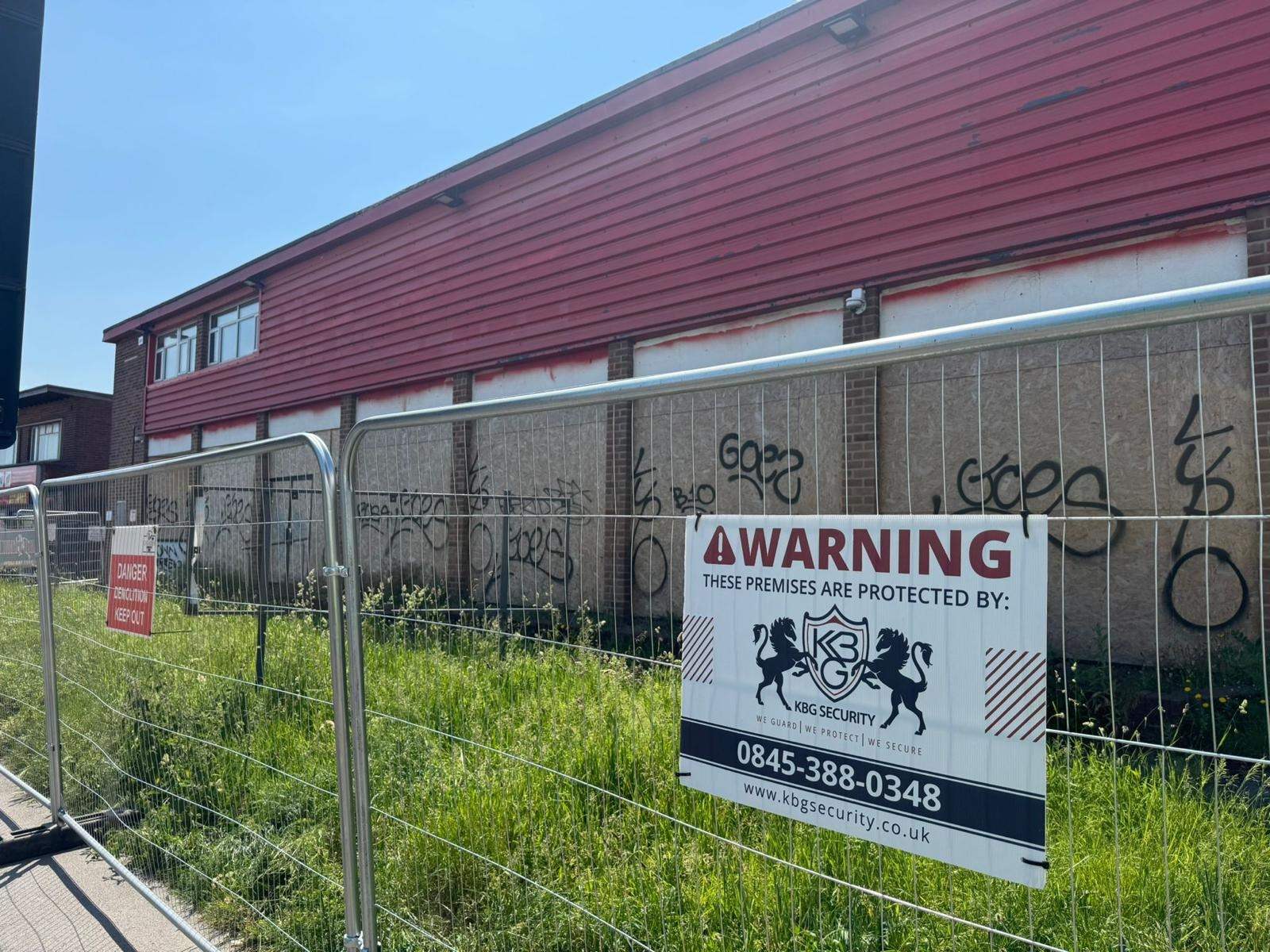 Empty property security that keeps a vacant building empty until you are ready to use it.